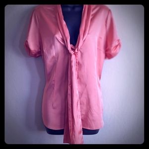 New York and Company Bow accent Blouse